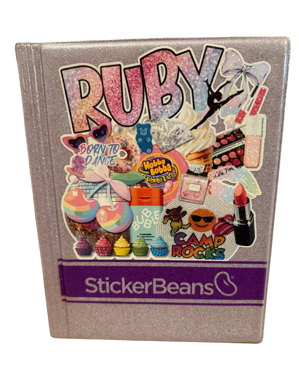 Personalized Sticker Beans Book | Custom Collage Cover, Favorite Things
