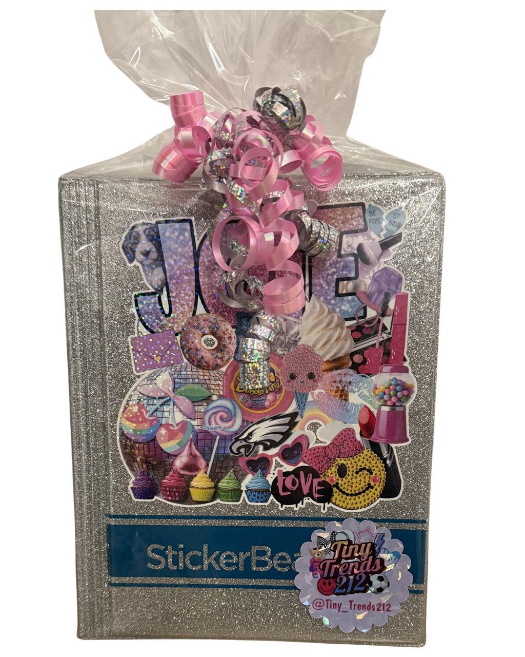 Personalized Sticker Beans Book | Custom Collage Cover, Favorite Things