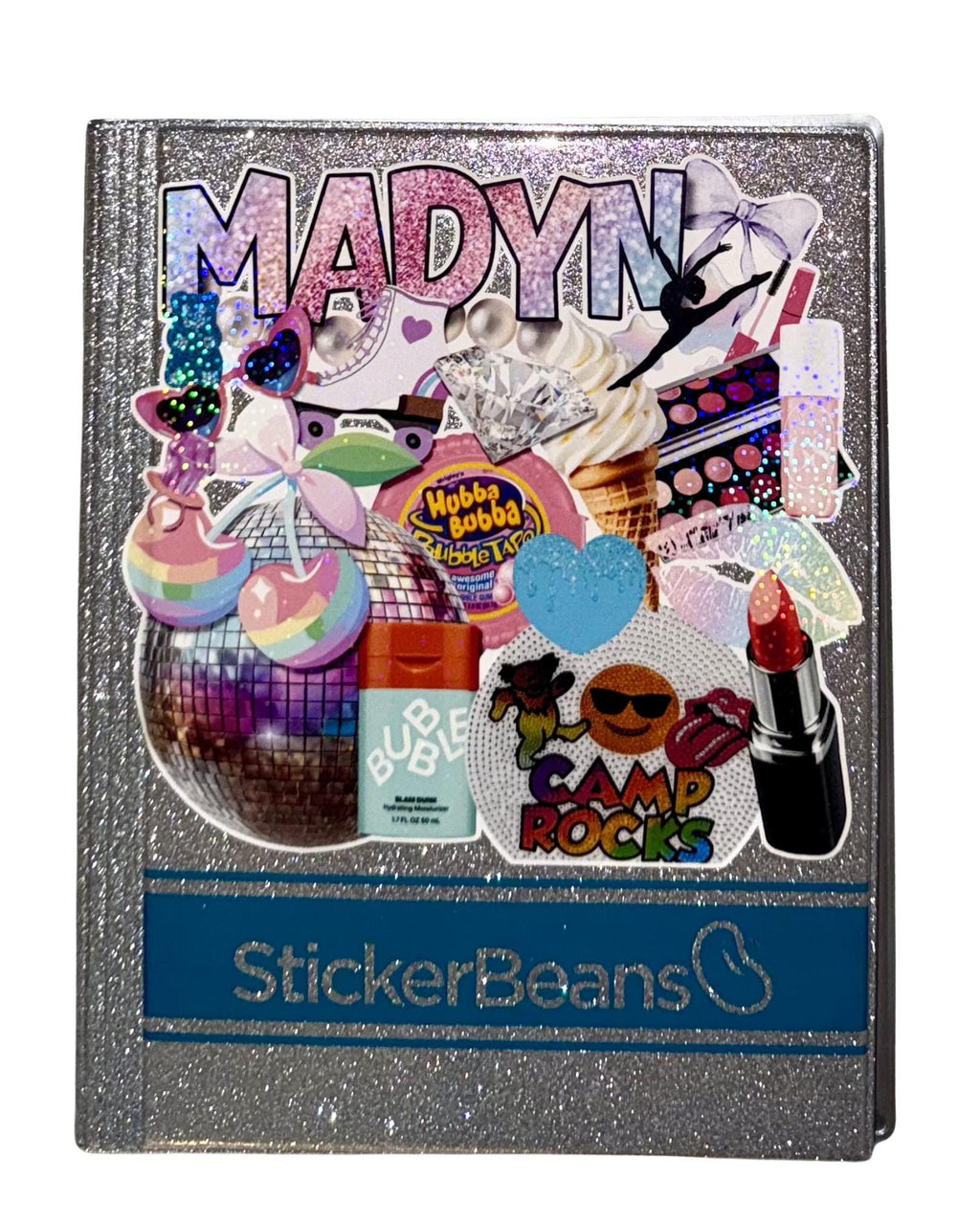 Personalized Sticker Beans Book | Custom Collage Cover, Favorite Things