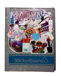 Personalized Sticker Beans Book | Custom Collage Cover, Favorite Things