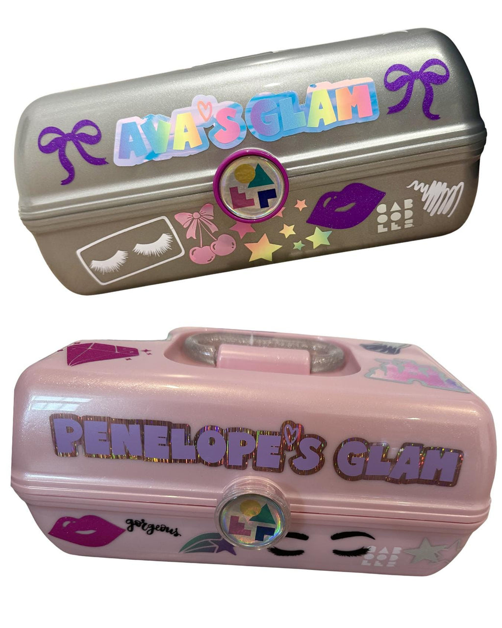 Personalized Caboodles | Custom Kids Makeup Case | Dance & Camp Box | Girls Travel Organizer | Name Case