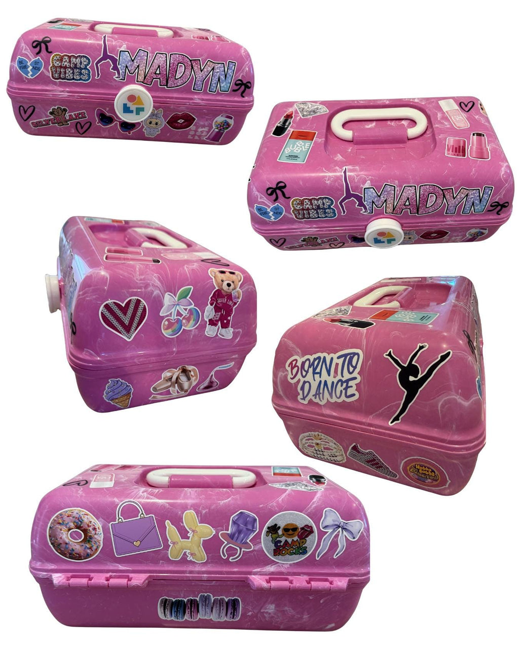 Personalized Caboodles | Custom Kids Makeup Case | Dance & Camp Box | Girls Travel Organizer | Name Case